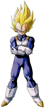 Hey, Vegeta doesn't have his usual smirk.